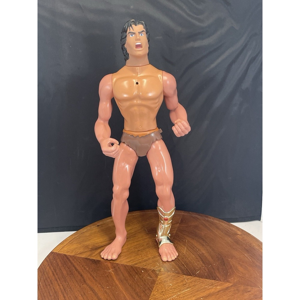 Vtg 1995 Trendmasters Tarzan‎ Lord Of The Jungle Action Figure Tested Read Desc.